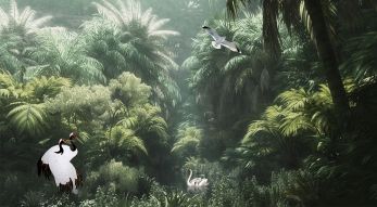 Фреска Тропический лес