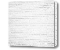 Картина кирпичная стена белая